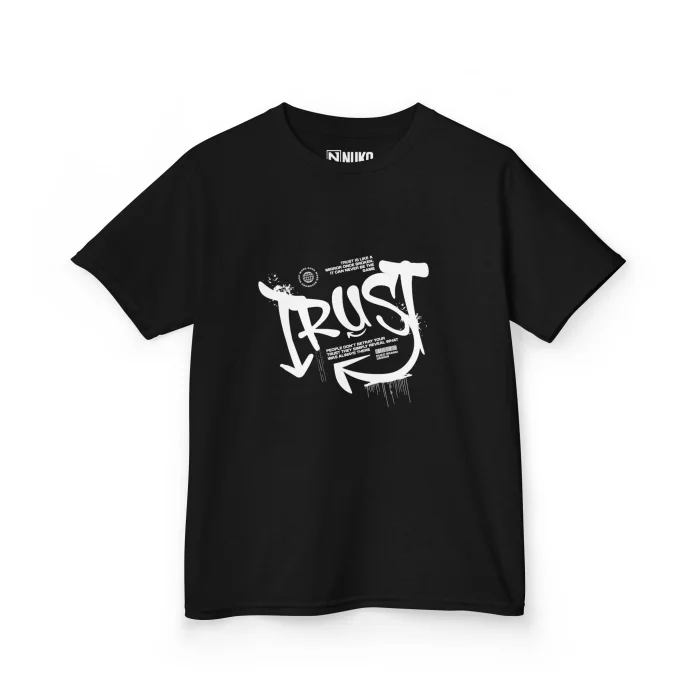 T-shirt Dziecięcy z nadrukiem Trust